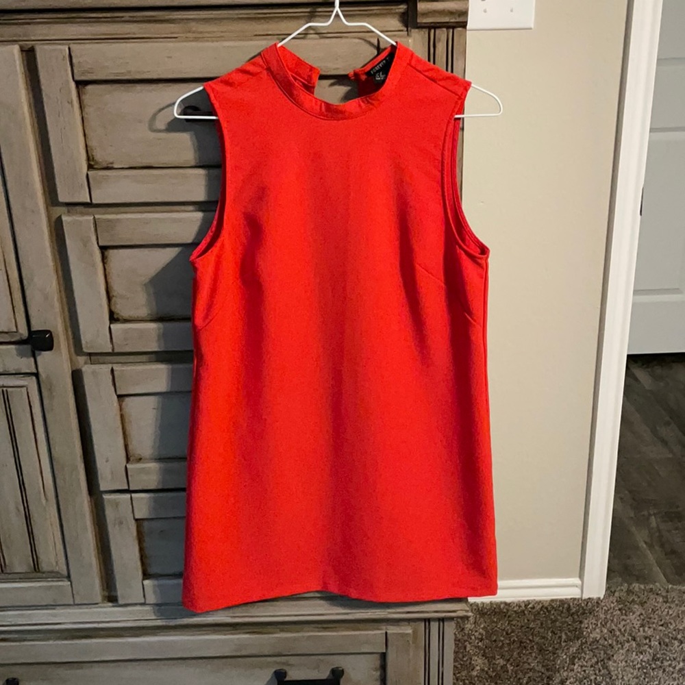Coral dress
